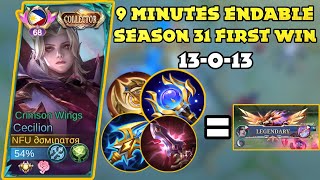 Cecilion Gameplay Starting the Season with Cecilion and Carmilla Cecilion Best Build 2023 mlbb [upl. by Annabal]