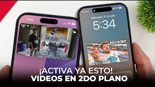 ACTIVA Pantalla Flotante PIP y Reproduce YouTube EN SEGUNDO PLANO  iOS amp Android 2024 [upl. by Agretha]