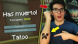 ¡SI PIERDO ME TATÚO UN CREEPER 😱 DESAFIO EN EGGWARS EXTREMO  EGGWARS MINECRAFT [upl. by Gard]