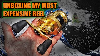 Unboxing Most My Expensive Baitcasting Reel Shimano Calcutta Conquest 201 [upl. by Yelekreb]