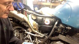 Yamaha XT 600e Service  Air Filter [upl. by Shea271]