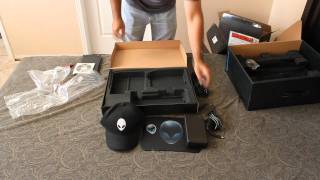 Alienware M18X Unboxing Video [upl. by Whalen]