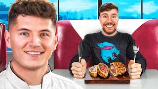 Turning MrBeast Burger Into A Beef Wellington ft MrBeast [upl. by Feinberg]