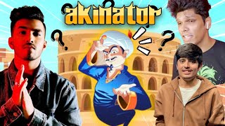 CAN AKINATOR FIND INDIAN YOUTUBERS 😱 AKINATOR GAME [upl. by Annawek579]