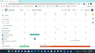 Insert Sharing Kalender Akademik by Google Kalender [upl. by Wehner]