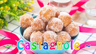 Castagnole – Ricetta Facile Dolci Fritti di Carnevale  55Winston55 [upl. by Odoric]