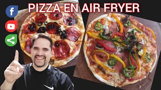 COMO HACER PIZZA EN AIRFRYER [upl. by Restivo101]