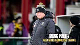 🎤POST MATCH  Craig Parry reacts to a defeat against Hebburn Town [upl. by Kerrin]