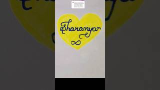 Sharanya🌼drawing craft youtubeshorts shortvideos cute trending satisfyingcalligraphy [upl. by Kimberlyn]