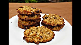 GALLETAS DE AVENA SALUDABLES EN 4 MINUTOS [upl. by Rebmyt]