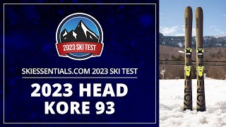 2023 Head Kore 93  SkiEssentialscom Ski Test [upl. by Fineman676]