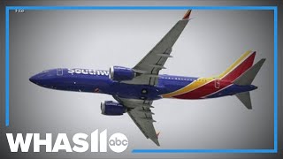 Southwest flight evacuated after cell phone battery fire leaves 2 injured [upl. by Domonic]