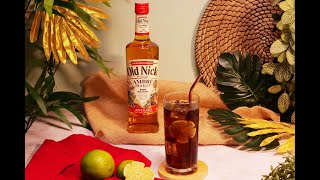 Cocktail rhum Ambré des îles Old Nick  Comment faire un Cuba libre [upl. by Sibylla]