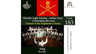 Reville  Maratha Light Infantry  Indian Army  Brass Band  Military Music ThePeninsulaStudios [upl. by Eelac971]