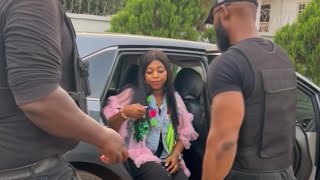 MILLIONAIRES WIFE MATCH HER FOOT 🦶 ON HER SECURITY MEN AND THIS HAPPENEDTRENDING MOVIES [upl. by Abisha273]