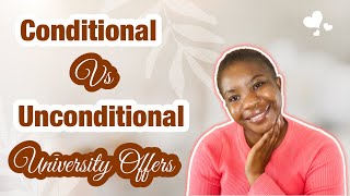 chevening conditional vs unconditional offers [upl. by Notsgnik]