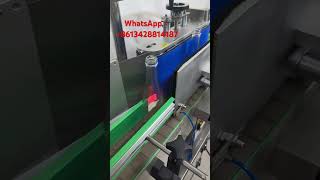 Winebottlelabelingmachine automatic rollingtype labeling machine videofillingmachine [upl. by Atrebla]