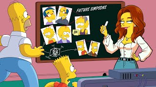 This is the TRUE Future Timeline of The Simpsons [upl. by Aikas853]