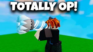 New Snowball Launcher is INSANE in Roblox Bedwars [upl. by Esdnyl]