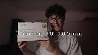 Unboxing the Tamron 70  300mm [upl. by Hpseoj65]