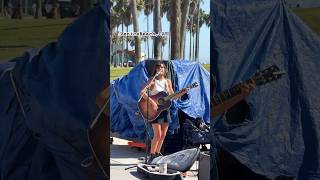 🏝️Venice Ocean Front WalkYoung Talent SingingampPlaying Guitar 🎸VeniceBlvdLiveMusicLAStreetMusic [upl. by Arriaes838]