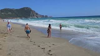 Turkey Alanya Beach walk [upl. by Rosinski329]