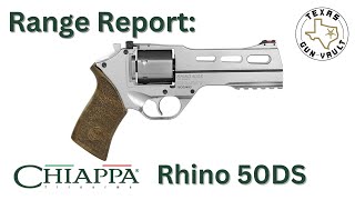 Range Report Chiappa Rhino 50DS 357 Magnum [upl. by Koziel]