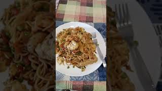 egg prawn chowmein [upl. by Kata]