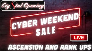 Cyber Weekend 2023  Live Crystal Opening and 2nd R3 7 [upl. by Trilbee3]