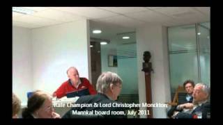 Lord Christopher Monckton speaks at Mannkal Boardroom Seminar [upl. by Meir]