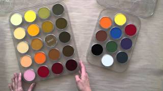 Introduction to PanPastel Palette Traysmov [upl. by Airekat562]