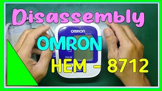 DISASSEMBLY OMRON HEM  8712 [upl. by Euqinad]