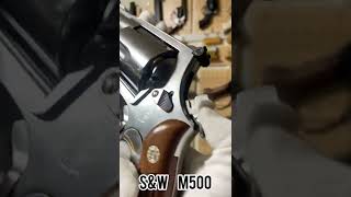 【ASMR】SampW M500 モデルガン toygun [upl. by Idnem]