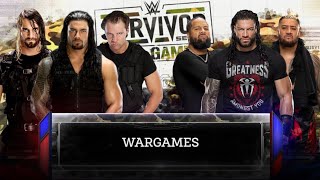 The Shield vs The Bloodline War Games Match  WWE 2K24 [upl. by Artkele935]