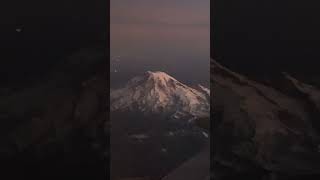 Northern Cascades from a Plane airplane aviation sightseeing mountains scenic scenicviews [upl. by Quickel]