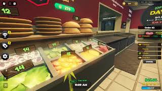 roblox cook bunger gameplay [upl. by Chretien]