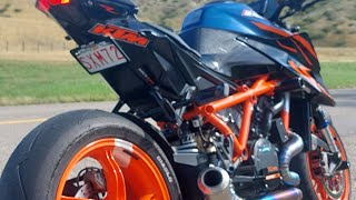 cant resist riding this Ktm Superduke best vtwin sound full titanium ktm insta360x3 gopro [upl. by Condon]