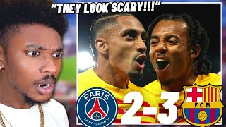 BARCA LOOKING DANGEROUS WTF  PSG 23 Barcelona LIVE Reaction [upl. by Ecnahoy]