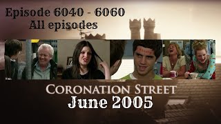 Coronation Street  June 2005 [upl. by Aseeral]