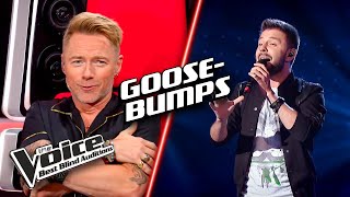 Amazing GOOSEBUMPSGIVING Blind Auditions on The Voice [upl. by Aerda]