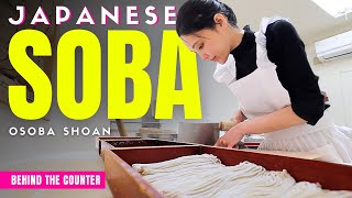 Behind the Counter at a local Japanese Handmade Soba Restaurant [upl. by Birecree139]