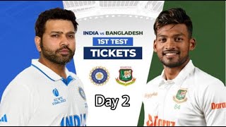 🔴IND Vs BAN Live Day 2  Season 1 live indvsban cricket [upl. by Malcom]