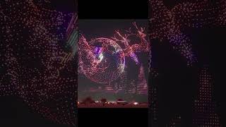 Drone Show 2024 christmas celibration [upl. by Ahiel]