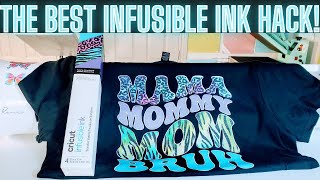 Sublimation Hack for Beginners How to Use Infusible Ink on Cotton sublimation infusibleink siser [upl. by Neelie]