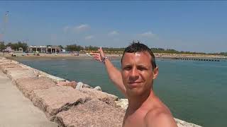 Italien Pra delle Torri Italy Eurocamp 4K Strand Hotel Tour [upl. by Gilles933]