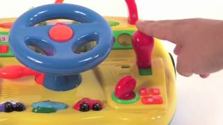 Driving Fun Roadster Steering Wheel Toy from One Step Ahead [upl. by Yenettirb145]