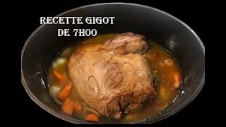 Recette Gigot dagneau de 7h [upl. by Brause]