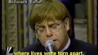 ELTON JOHN  CANDLE IN THE WIND English  Español  Lyrics  Subs [upl. by Eked837]