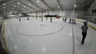 BLACK BEARS VS QUAD CITY ICE EAGLES ERYKS GOAL 10524 [upl. by Iztim756]