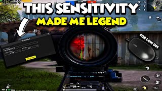 Best Sensitivity For Low DPI Mouse  PUBG MOBILE PC Emulator 60 FPS  HDR Gameloop [upl. by Egag]